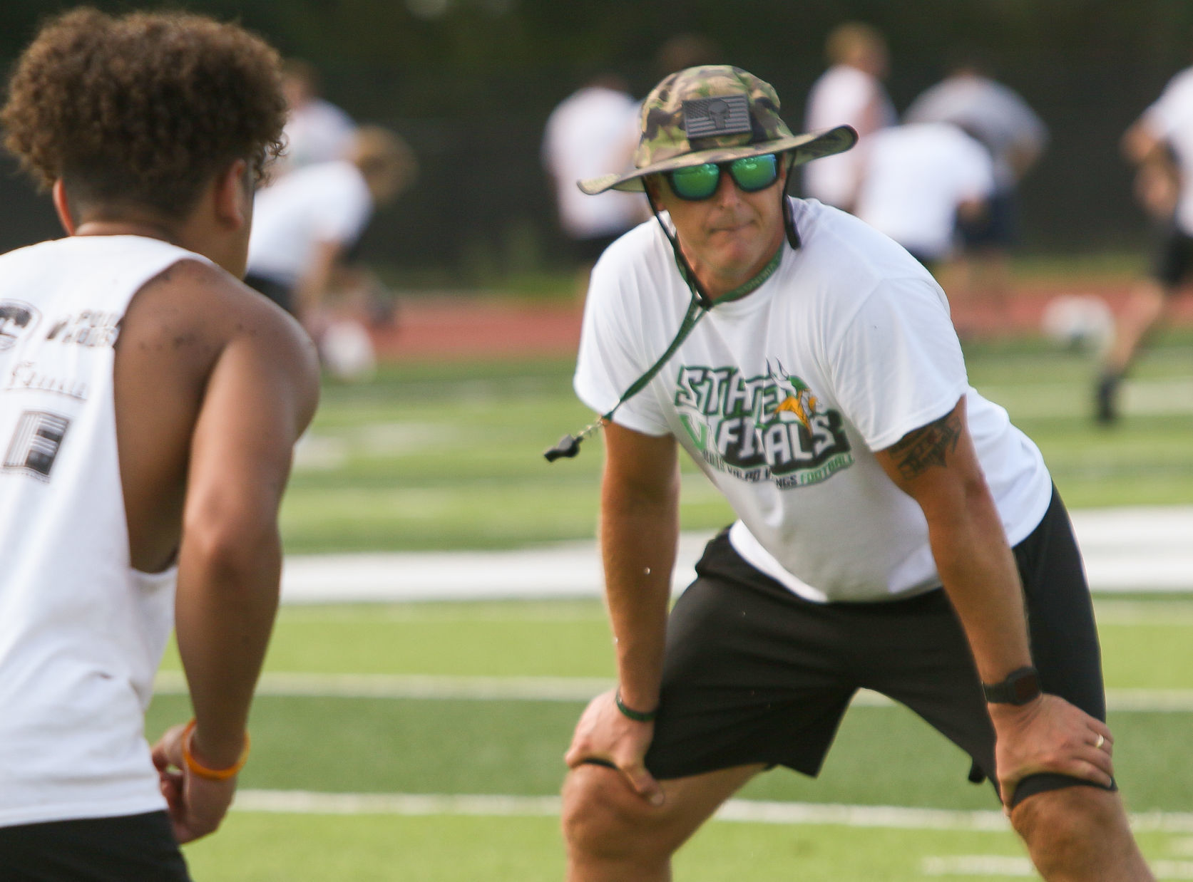 Valparaiso's football team conducts its first workouts